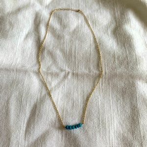 Gold & Turquoise necklace
